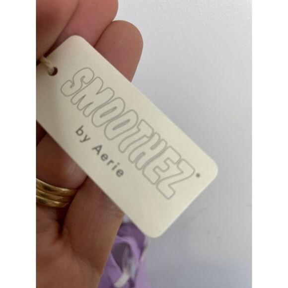 Smoothez Aerie Purple Size 32D Microfiber Unlined Full Coverage Bra NWT - Picture 4 of 11